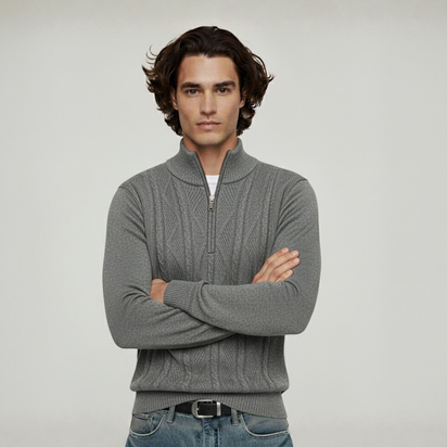 Château Blanc™ Woolen Quarter Zip